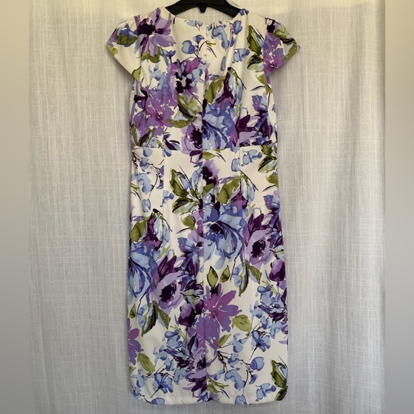 Floral Sheath Dress Size 12 Formal Spring Easter Rabbit Rabbit Rabbit brand - Picture 4 of 16